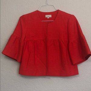 Loft Cropped Coral Jacket